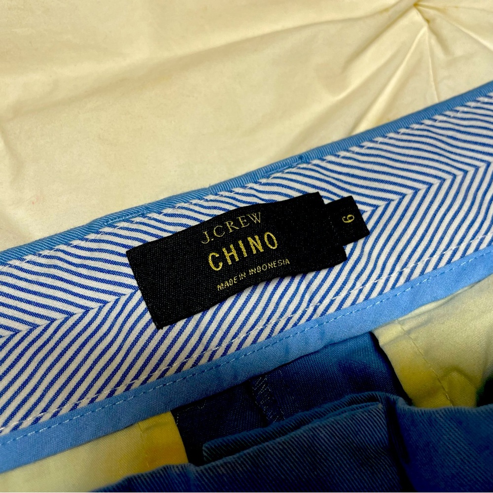 J Crew Chino short size 6